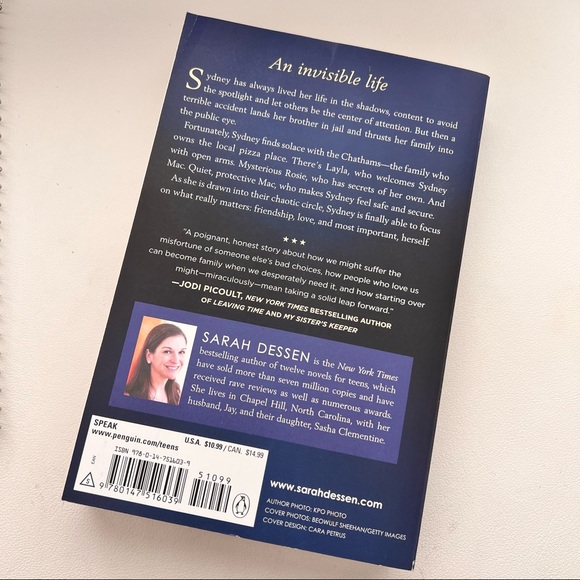 2 for$12📖 Saint Anything by Sarah Dessen - Picture 2 of 6